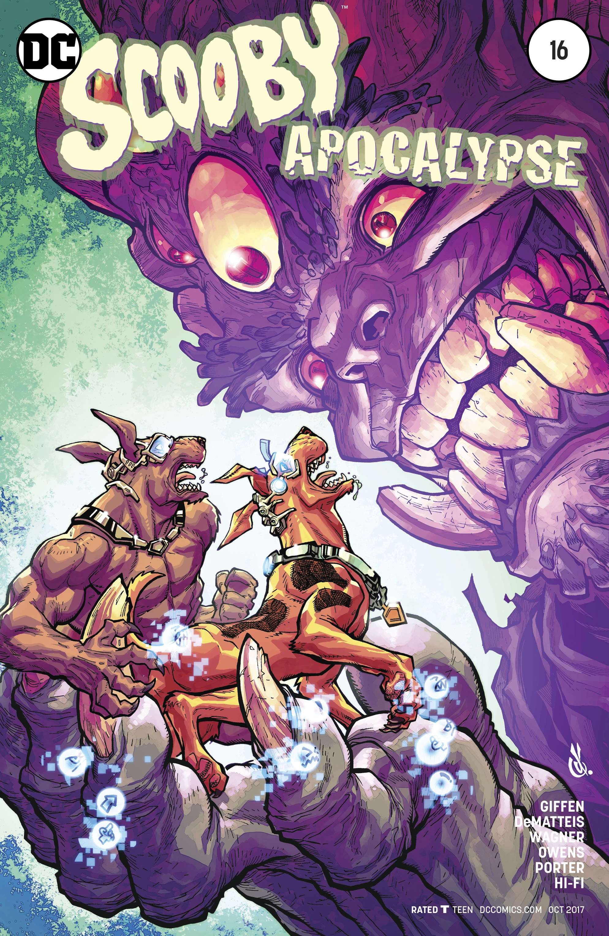 Scooby Apocalypse #16 (DC, 2017 — Cover A) cover